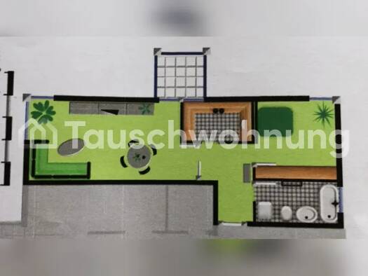Wohnung zur Miete Tauschwohnung 574 € 2 Zimmer 55 m² 1. Geschoss Mahlow Blankenfelde-Mahlow 15831