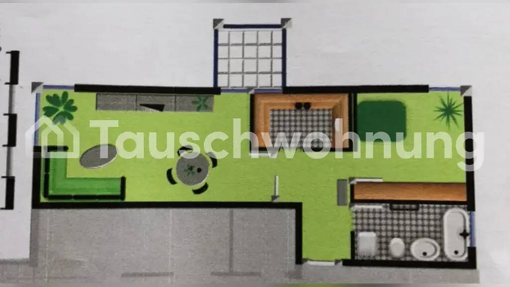 Wohnung zur Miete Tauschwohnung 574 € 2 Zimmer 55 m² 1. Geschoss Mahlow Blankenfelde-Mahlow 15831