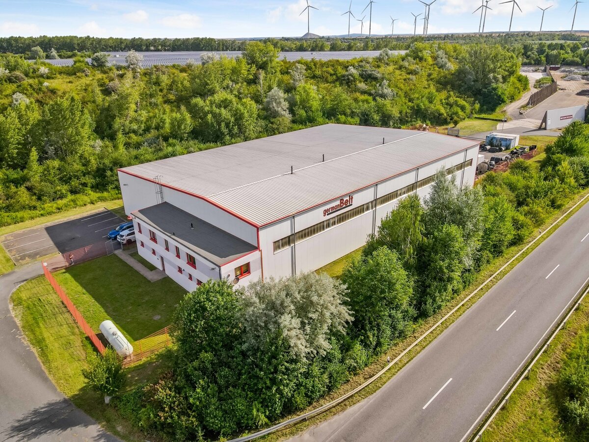 Lagerhalle zum Kauf 405 € 1.530 m²<br/>Lagerfläche Industriestraße 6 Stedten Amsdorf 06317