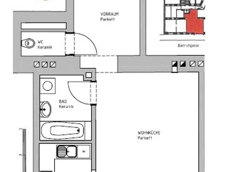 Studio zum Kauf 159.000 € 1 Zimmer 42,4 m² Wien 1030