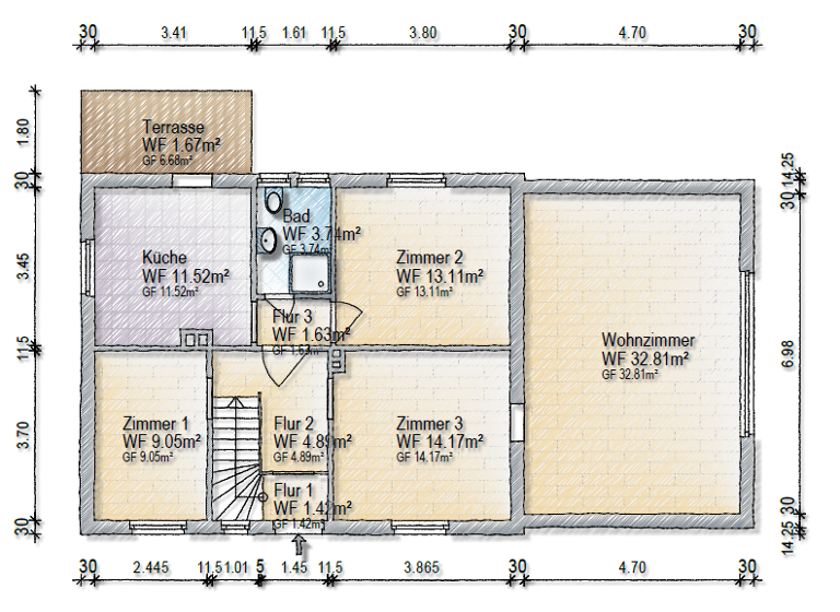 Einfamilienhaus zum Kauf 295.000 € 7 Zimmer 146 m² 740 m² Grundstück frei ab sofort Ebensberg Lüneburg 21337
