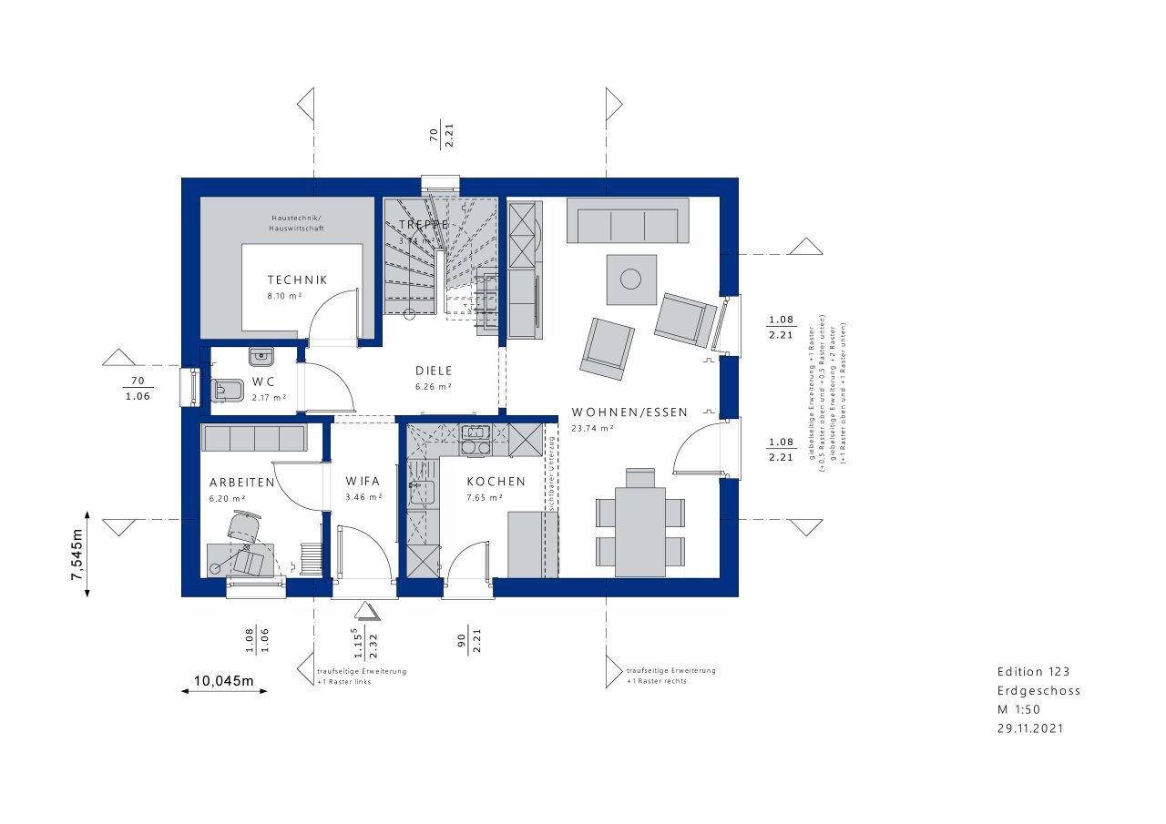 Haus zum Kauf 514.217 € 5,5 Zimmer 136 m²<br/>Wohnfläche 496 m²<br/>Grundstück Innenstadt Gevelsberg 58285