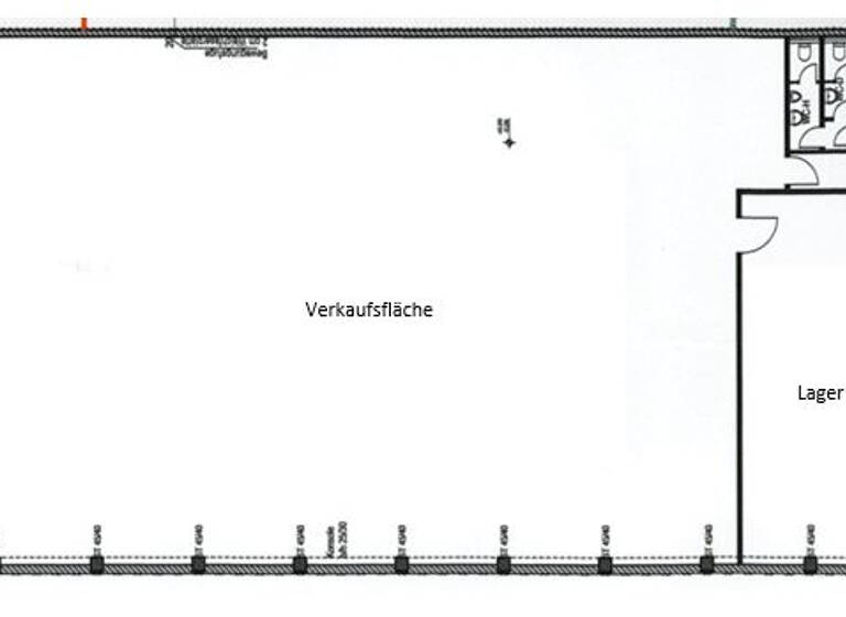 Ladenfläche zur Miete 9,80 € 589 m² Verkaufsfläche Arnstadt 99310