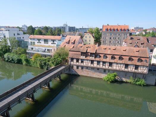 Wohnung zur Miete 2.350 € 3,5 Zimmer 170 m² Großweidenmühlstraße 1 St Johannis Altstadt und engere Innenstadt 90419