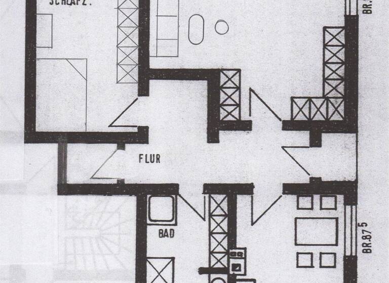 Wohnung zur Miete 655 € 2 Zimmer 75 m² frei ab sofort Mörlenbach 69509