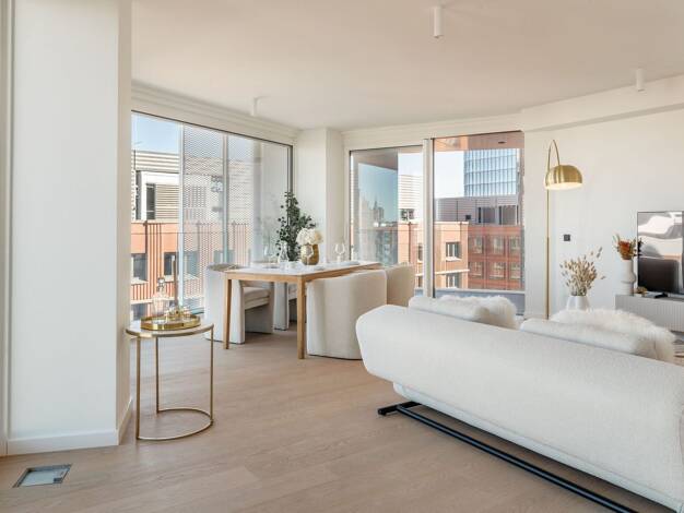 Wohnung zur Miete 3.762 € 2 Zimmer 119,4 m² 3. Geschoss HafenCity Mitte 20457
