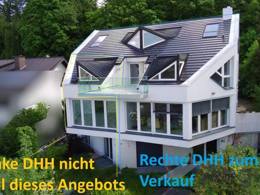 Doppelhaushälfte zum Kauf 1.400.000 € 6 Zimmer 545 m² 724,1 m² Grundstück Dilsberg Neckargemünd 69151