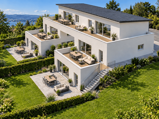 Penthouse zum Kauf - Erstbezug 678.000 € 3 Zimmer 126 m² Geschoss 2/2 frei ab sofort Eyb Ansbach 91522