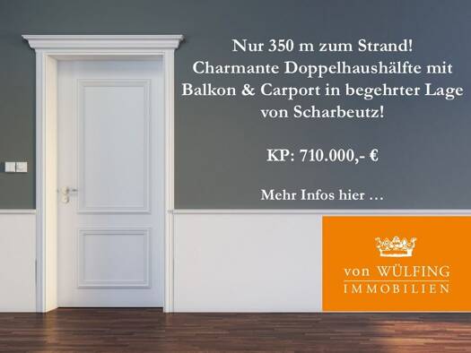 Doppelhaushälfte zum Kauf 710.000 € 5 Zimmer 118 m² 300 m² Grundstück Scharbeutz Scharbeutz 23629