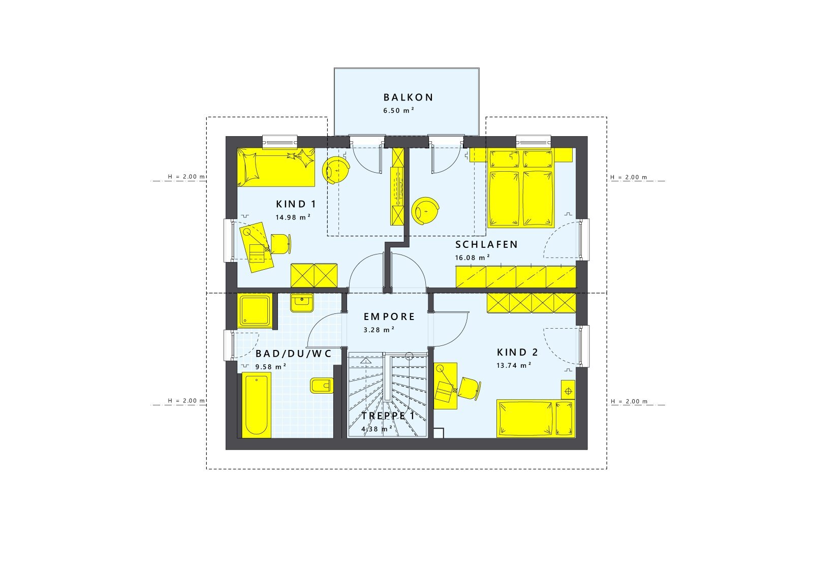 Einfamilienhaus zum Kauf 465.547 € 5 Zimmer 124,9 m²<br/>Wohnfläche 215 m²<br/>Grundstück Nieder-Rosbach Roßbach 61191