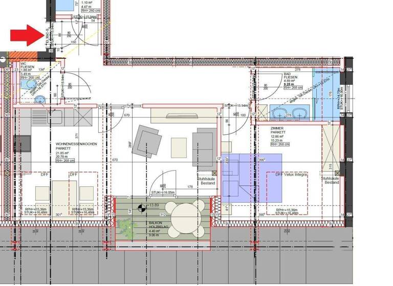 Wohnung zum Kauf 199.000 € 2 Zimmer 4. Geschoss Bahnhofgürtel 23 Lend Graz 8020