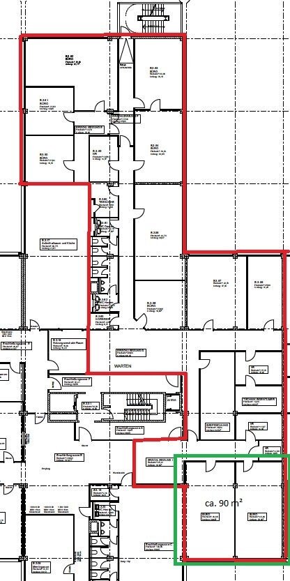 Bürofläche zur Miete provisionsfrei 9,75 € 90 m²<br/>Bürofläche ab 45 m²<br/>Teilbarkeit Dresdner Straße 78 Radebeul 01445