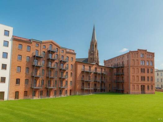 Maisonette zur Miete 1.022 € 3 Zimmer 97,3 m² 3. Geschoss frei ab 01.06.2026 Franz-Mehring-Straße 13 Paulsstadt Schwerin 19053