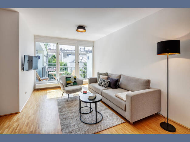 Wohnung zur Miete Wohnen auf Zeit 2.600 € 2 Zimmer 59 m² Ludwigsvorstadt-Isarvorstadt München 80469