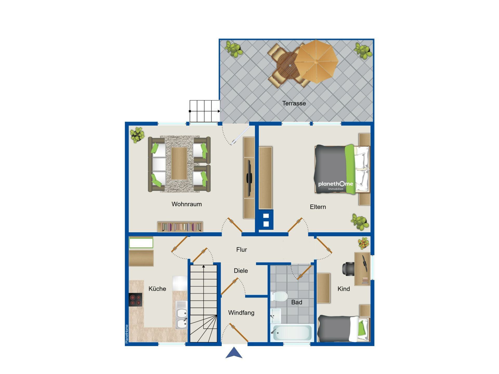 Einfamilienhaus zum Kauf 370.000 € 3 Zimmer 77,4 m²<br/>Wohnfläche 421 m²<br/>Grundstück Misburg-Nord Hannover 30627