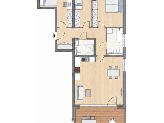 Wohnung zum Kauf provisionsfrei 599.000 € 4 Zimmer 106,3 m² Südstadt Fürth 90763