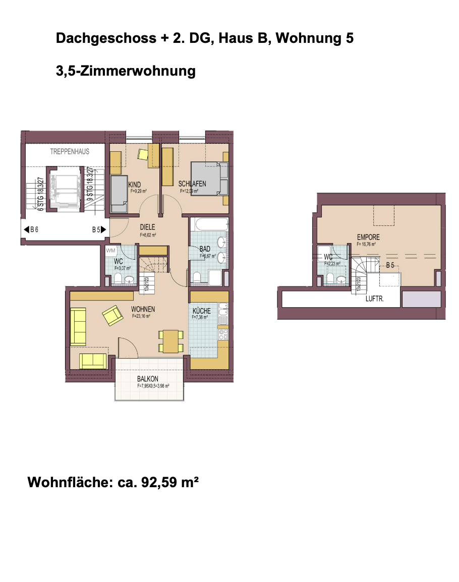 Wohnung zum Kauf 678.000 € 3,5 Zimmer 92,6 m²<br/>Wohnfläche Littenweiler Freiburg im Breisgau 79117