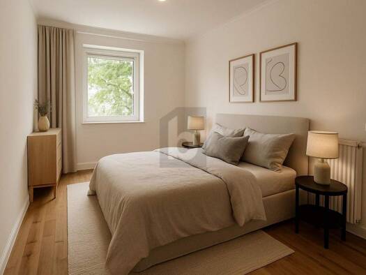 Wohnung zum Kauf 645.000 € 3 Zimmer 77 m² 2. Geschoss Uhlenhorst Hamburg Uhlenhorst 22085