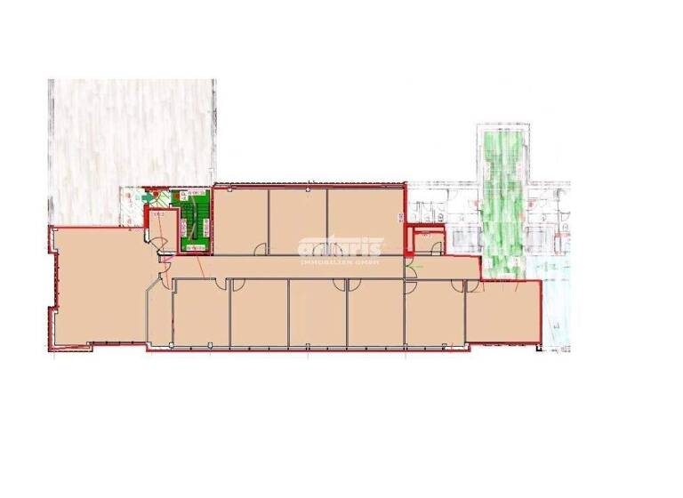 Bürofläche zur Miete provisionsfrei 12,50 € 423 m² Bürofläche teilbar ab 423 m² Gispersleben Erfurt 99091