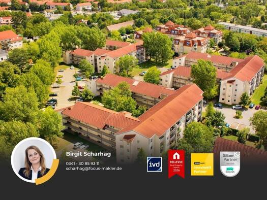 Wohnung zur Miete 420 € 2 Zimmer 51 m² 2. Geschoss Alte Lauchstädter Straße 2 Merseburg Merseburg 06217