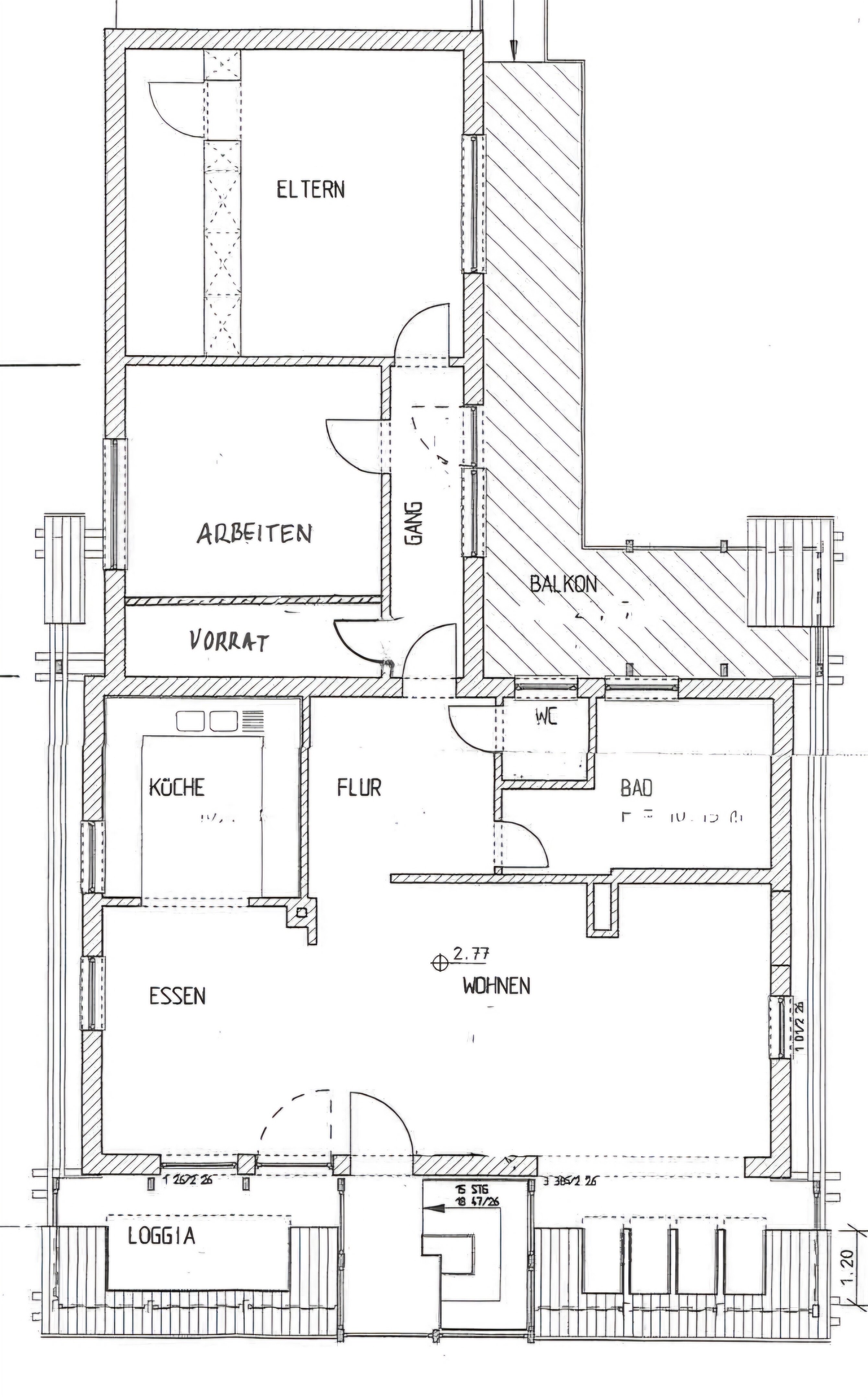 Wohnung zur Miete 850 € 3,5 Zimmer 134 m²<br/>Wohnfläche 1.<br/>Geschoss ab sofort<br/>Verfügbarkeit Steinbreite 7 Münchehagen Rehburg-Loccum 31547