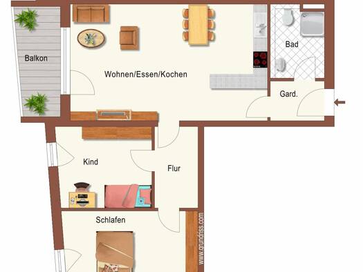 Wohnung zum Kauf - Erstbezug 416.150 € 3 Zimmer 89 m² Deggendorf 94469