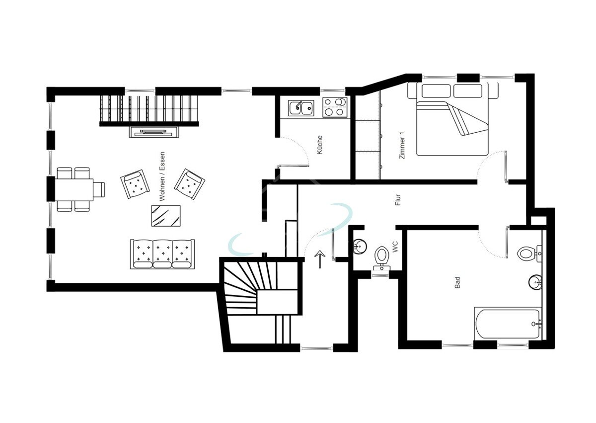 Wohnung zum Kauf 249.000 € 5 Zimmer 137,1 m²<br/>Wohnfläche Neuenstein Neuenstein 74632