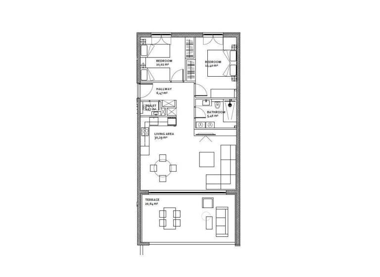 Wohnung zum Kauf 685.000 € 2 Zimmer 90 m² Zadar