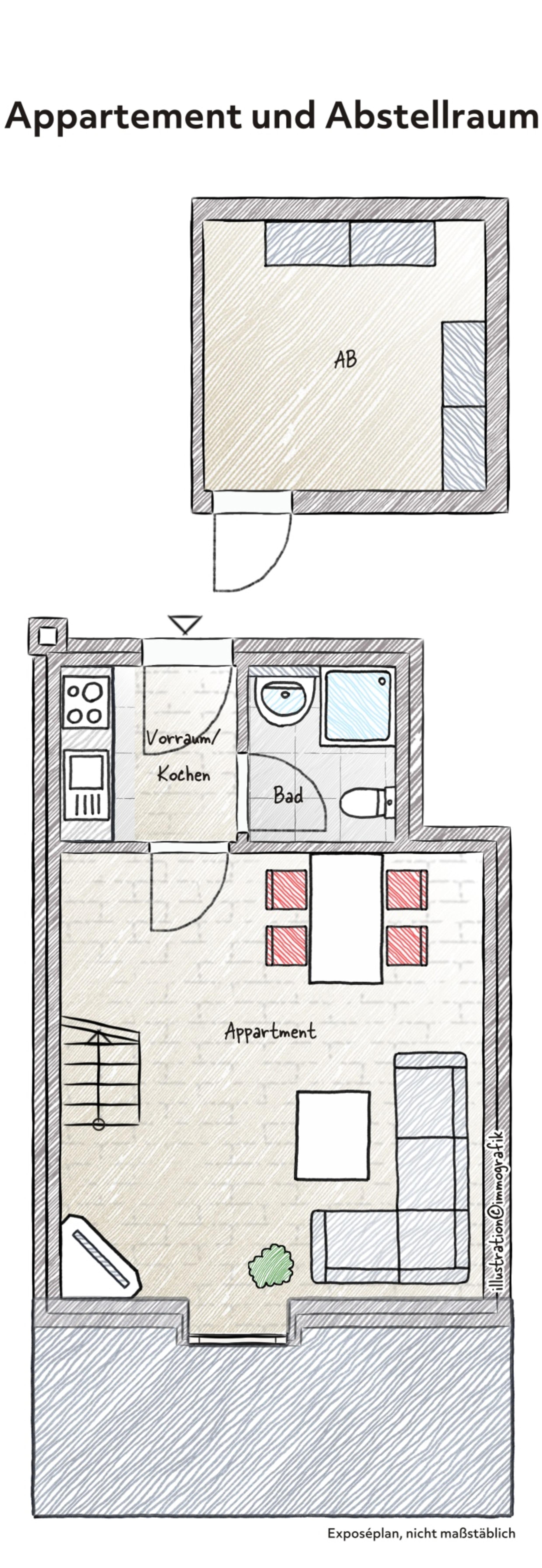 Wohnung zum Kauf 160.000 € 1 Zimmer 33 m²<br/>Wohnfläche Roter Hügel Bayreuth 95445