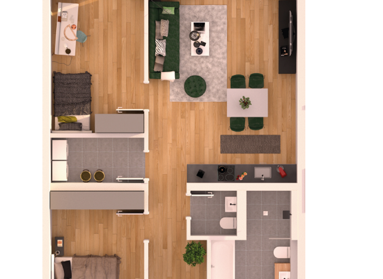 Wohnung zum Kauf provisionsfrei 371.100 € 3 Zimmer 91,8 m² 1. Geschoss Rehbühl Weiden 92637