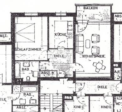 Wohnung zur Miete 400 € 1 Zimmer 65,8 m² Geschoss 1/2 frei ab 01.07.2025 Neuteichweg 2 Waldsassen Waldsassen 95652