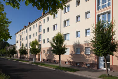 Wohnung zur Miete 346 € 3 Zimmer 62,7 m² 2. Geschoss Bahnhofstraße 6 Mühlhausen Mühlhausen 99974