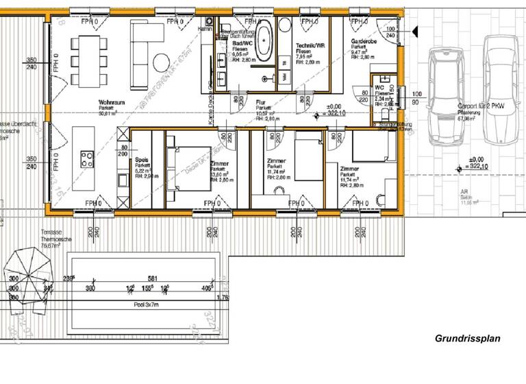 Bungalow zum Kauf - Erstbezug 549.000 € 4 Zimmer 135 m² 709 m² Grundstück frei ab 01.06.2026 Am Sonnweg Arnfels 8454