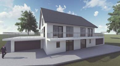 Doppelhaushälfte zum Kauf - Neubau 479.000 € 4 Zimmer 129 m² 300 m² Grundstück Wörth Wörth a. d. Donau 93086