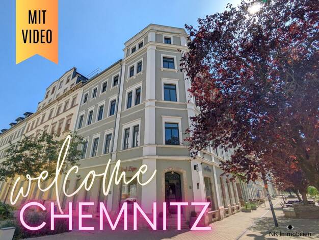 Wohnung zur Miete 600 € 3 Zimmer 88 m² 1. Geschoss Brühl 36 Zentrum Zentrum 09111