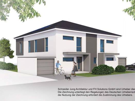 Doppelhaushälfte zum Kauf provisionsfrei 1.270.000 € 5 Zimmer 150 m² 452 m² Grundstück Wiesbaden 65189