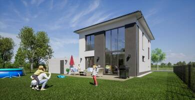 Einfamilienhaus zum Kauf provisionsfrei 692.700 € 4 Zimmer 137 m² 462 m² Grundstück Herrengarten 00 Obergeich Langerwehe 52379