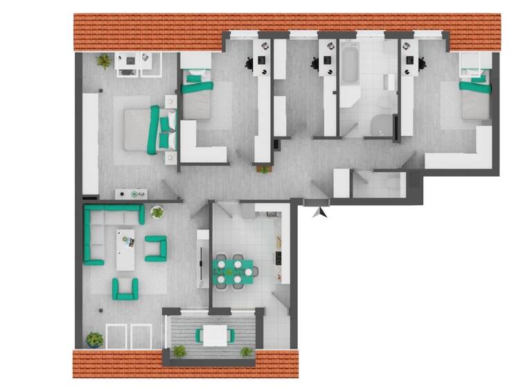Wohnung zum Kauf 439.000 € 5 Zimmer 120 m²<br/>Wohnfläche Dachgeschoss, 5.<br/>Geschoss Schleußig Leipzig 04229