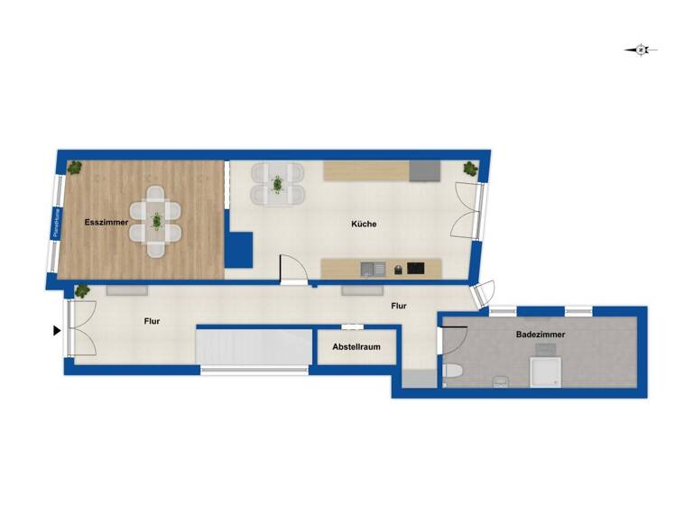 Reihenmittelhaus zum Kauf 69.000 € 5 Zimmer 143 m² 143 m² Grundstück Osterode Osterode am Harz 37520