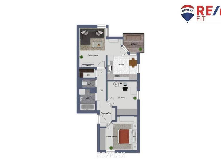 Wohnung zum Kauf 209.000 € 2 Zimmer 73 m² Gallspach 4713