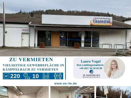 Laden zur Miete provisionsfrei 1.210 € 220 m² Verkaufsfläche Bilfingen Kämpfelbach 75236