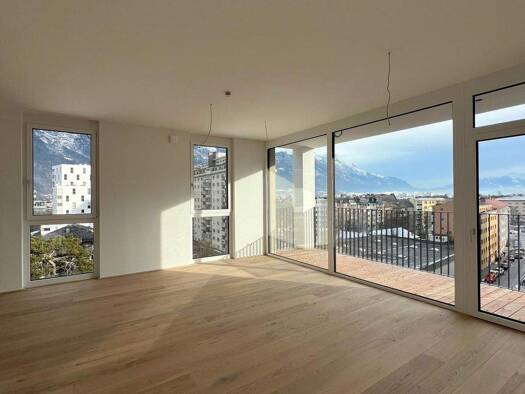 Wohnung zum Kauf - Erstbezug provisionsfrei 680.000 € 2 Zimmer 60,9 m² 7. Geschoss Hunoldstraße 14 Pradl Innsbruck 6020