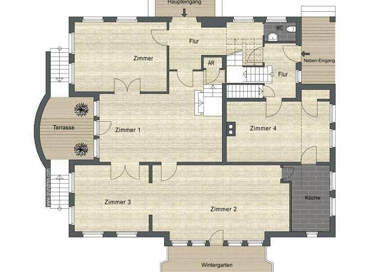 Bürofläche zur Miete 3.390 € 5 Zimmer 221 m² Bürofläche Petershausen Konstanz 78464