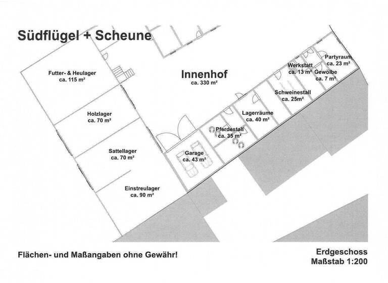 Haus zum Kauf provisionsfrei 390.000 € 379 m² 3.000 m² Grundstück frei ab sofort Gleußen Itzgrund 96274
