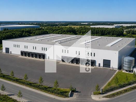 Lagerhalle zur Miete - Erstbezug provisionsfrei 10.600 m² Lagerfläche teilbar ab 6.100 m² Horsthausen Herne 44628