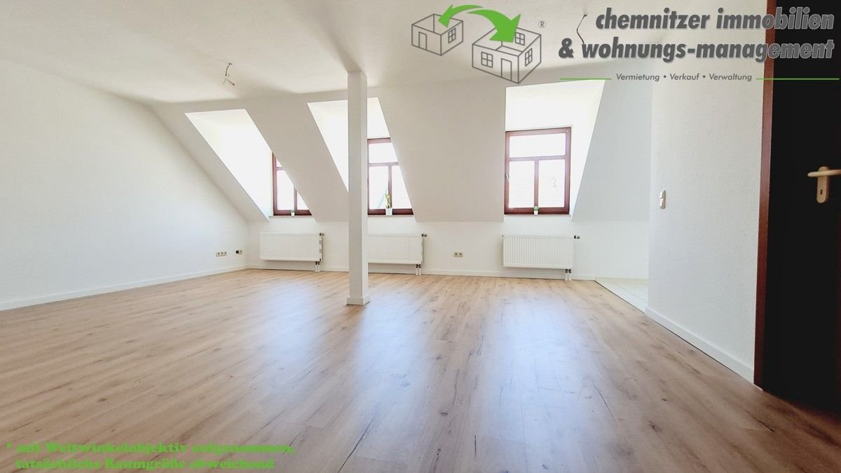 Wohnung zur Miete 224 € 1 Zimmer 44,8 m²<br/>Wohnfläche 4.<br/>Geschoss Ludwig-Kirsch-Straße 32 Sonnenberg 211 Chemnitz / Sonnenberg 09130