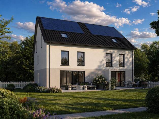 Doppelhaushälfte zum Kauf - Erstbezug provisionsfrei 685.000 € 5 Zimmer 148 m² 248 m² Grundstück frei ab 01.04.2028 Gernsheimer Straße 35 Hähnlein Alsbach-Hähnlein 64665