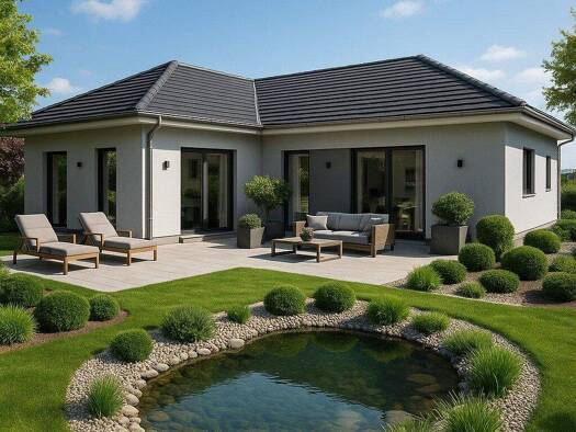 Bungalow zum Kauf 473.969 € 4 Zimmer 159,3 m² 560 m² Grundstück Schiltberg 86576