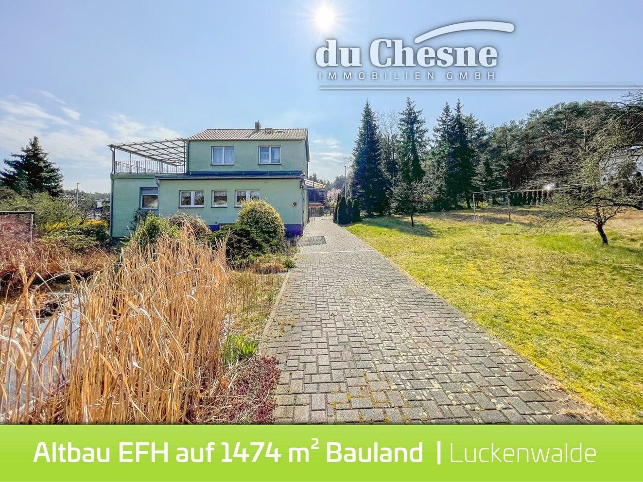 Einfamilienhaus zum Kauf 369.000 € 7 Zimmer 142 m²<br/>Wohnfläche 1.474 m²<br/>Grundstück Luckenwalde Luckenwalde 14943