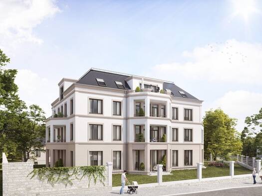 Wohnung zum Kauf - Erstbezug provisionsfrei 526.800 € 4 Zimmer 87 m² 3. Geschoss frei ab sofort Südvorstadt-West Ortsamtsbereich Plauen 01067